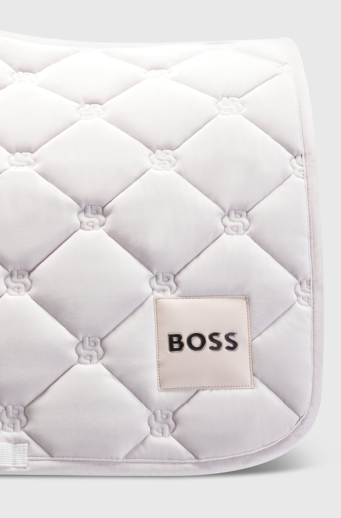 Boss Equestrian Saddle Pad Dressage Velvet Pearl