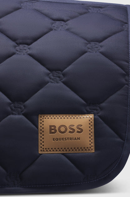 Boss Equestrian Saddle Pad Jump Solid Sky Captain