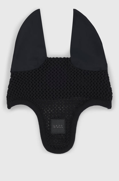 Boss Equestrian Monochrome Fly Veil Black