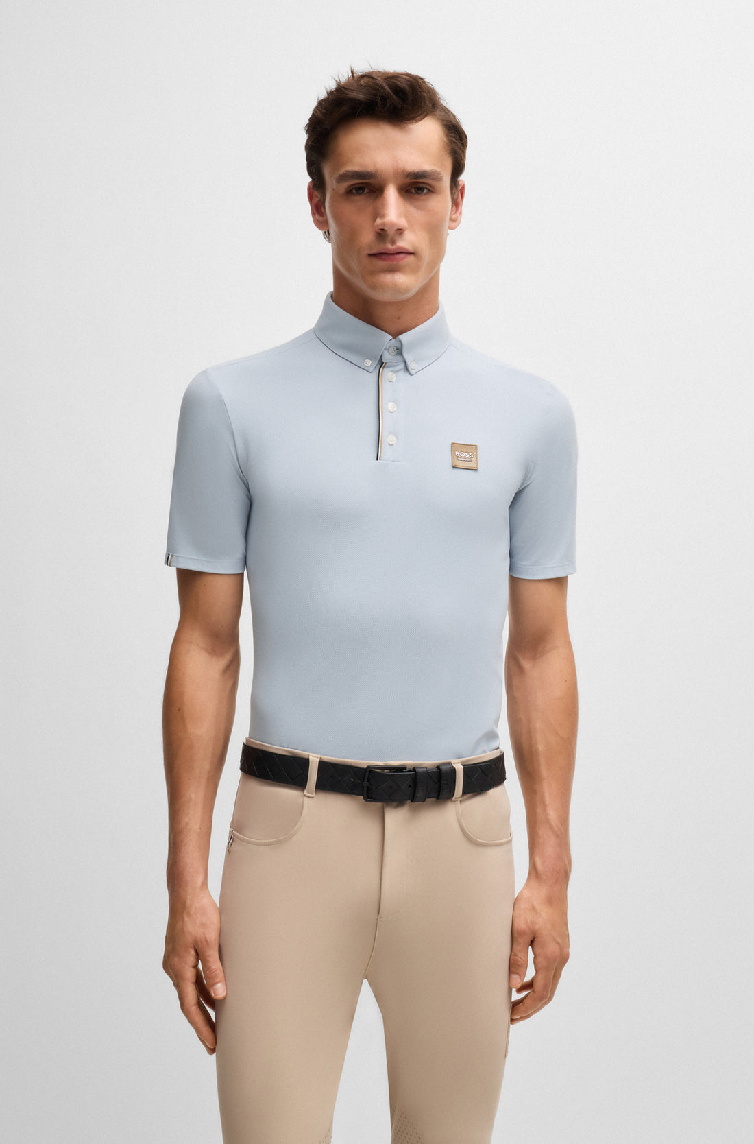 Boss Equestrian Matt Training Shirt Pique Niagara