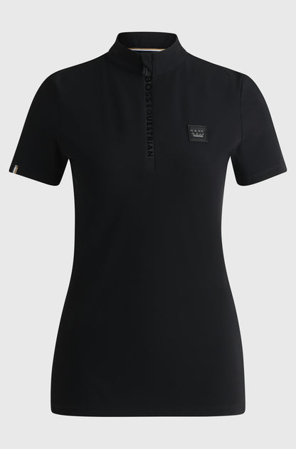 Boss Equestrian Maira Training Shirt Stripes Black