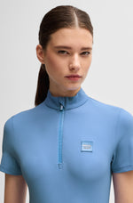 Boss Equestrian Maira Training Shirt Stripes Riviera