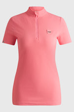 Boss Equestrian Maira Training Shirt Stripes Pink