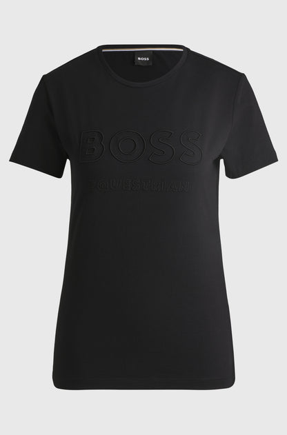 Boss Equestrian Maya T - Shirt Logo Black