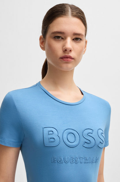 Boss Equestrian Maya T - Shirt Logo Riviera