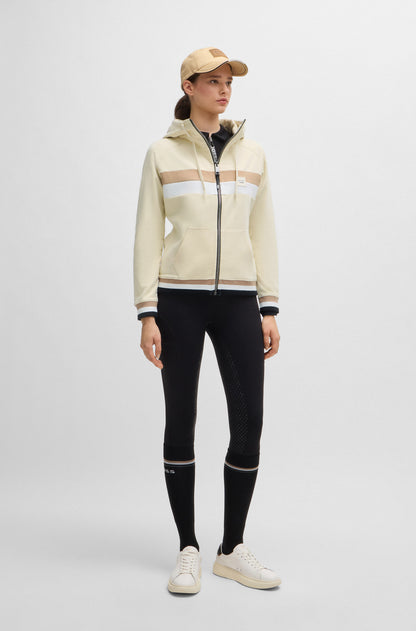 Boss Equestrian Riva Zip Hoodie Almond