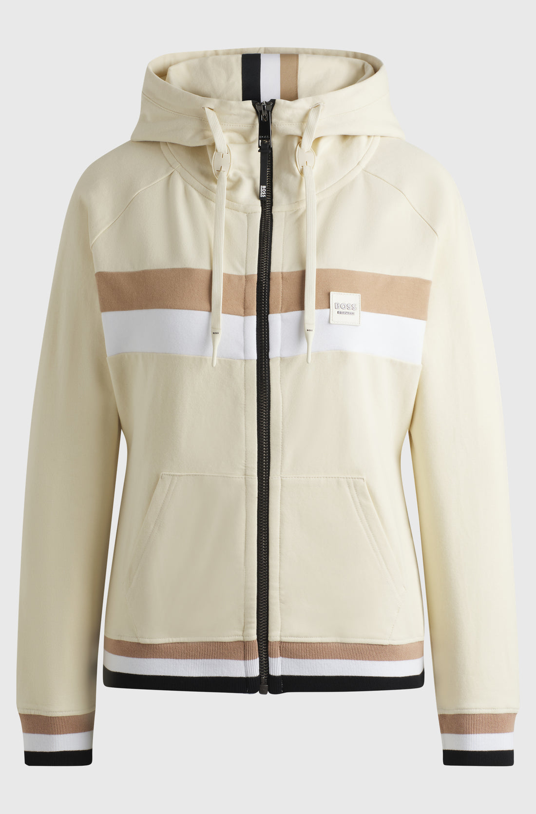 Boss Equestrian Riva Zip Hoodie Almond