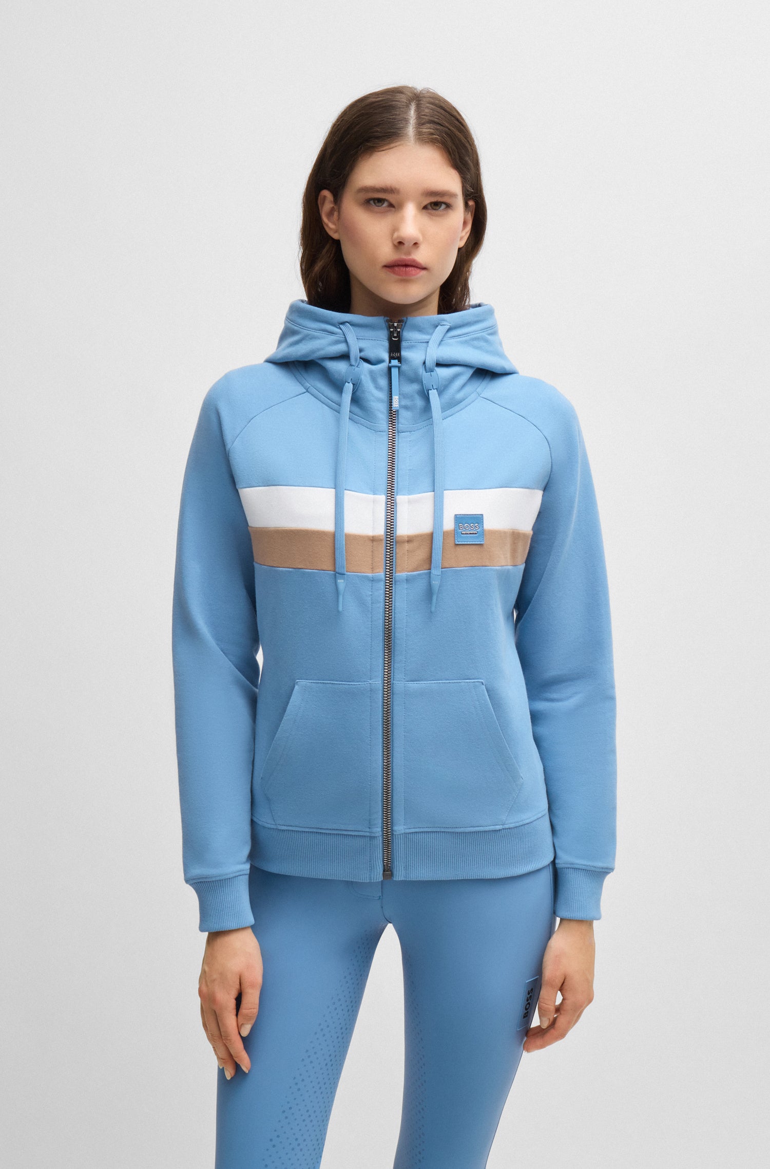Boss Equestrian Riva Zip Hoodie Riviera