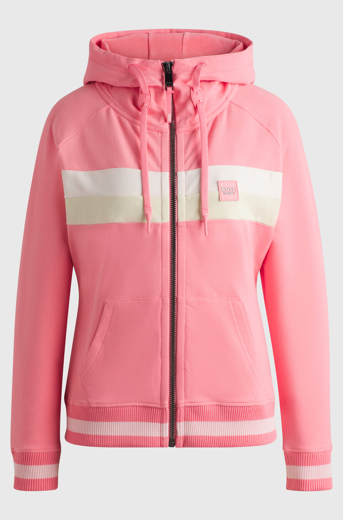 Boss Equestrian Riva Zip Hoodie Pink