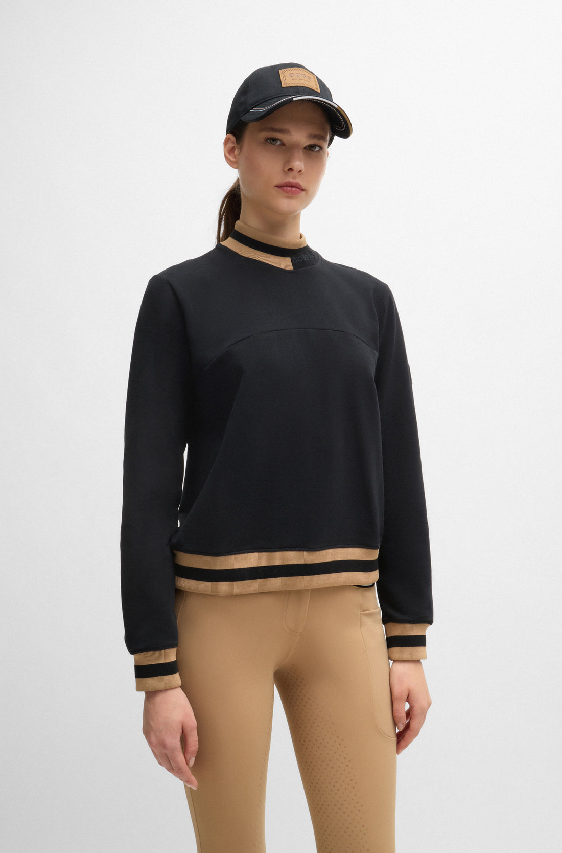 Boss Equestrian Kim Sweater Black