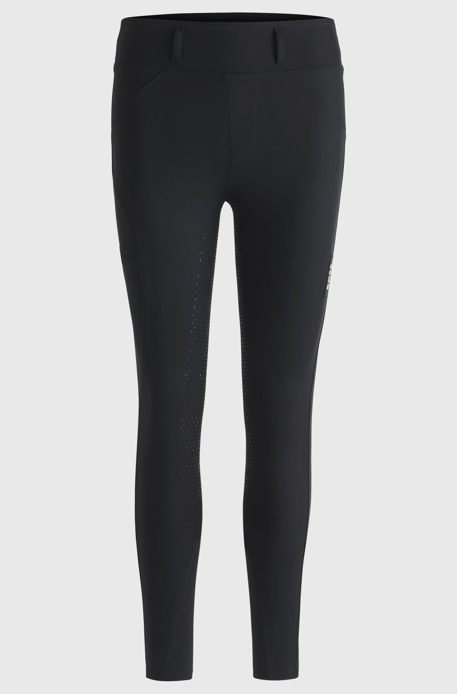 Boss Equestrian Hybrid Full Grip Breeches Black