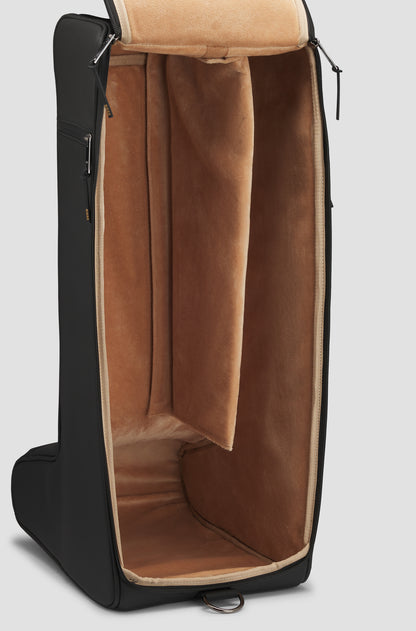 BOSS EQUESTRIAN BOOTSBAG VEGAN LEATHER BLACK