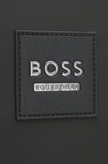 BOSS EQUESTRIAN BOOTSBAG VEGAN LEATHER BLACK