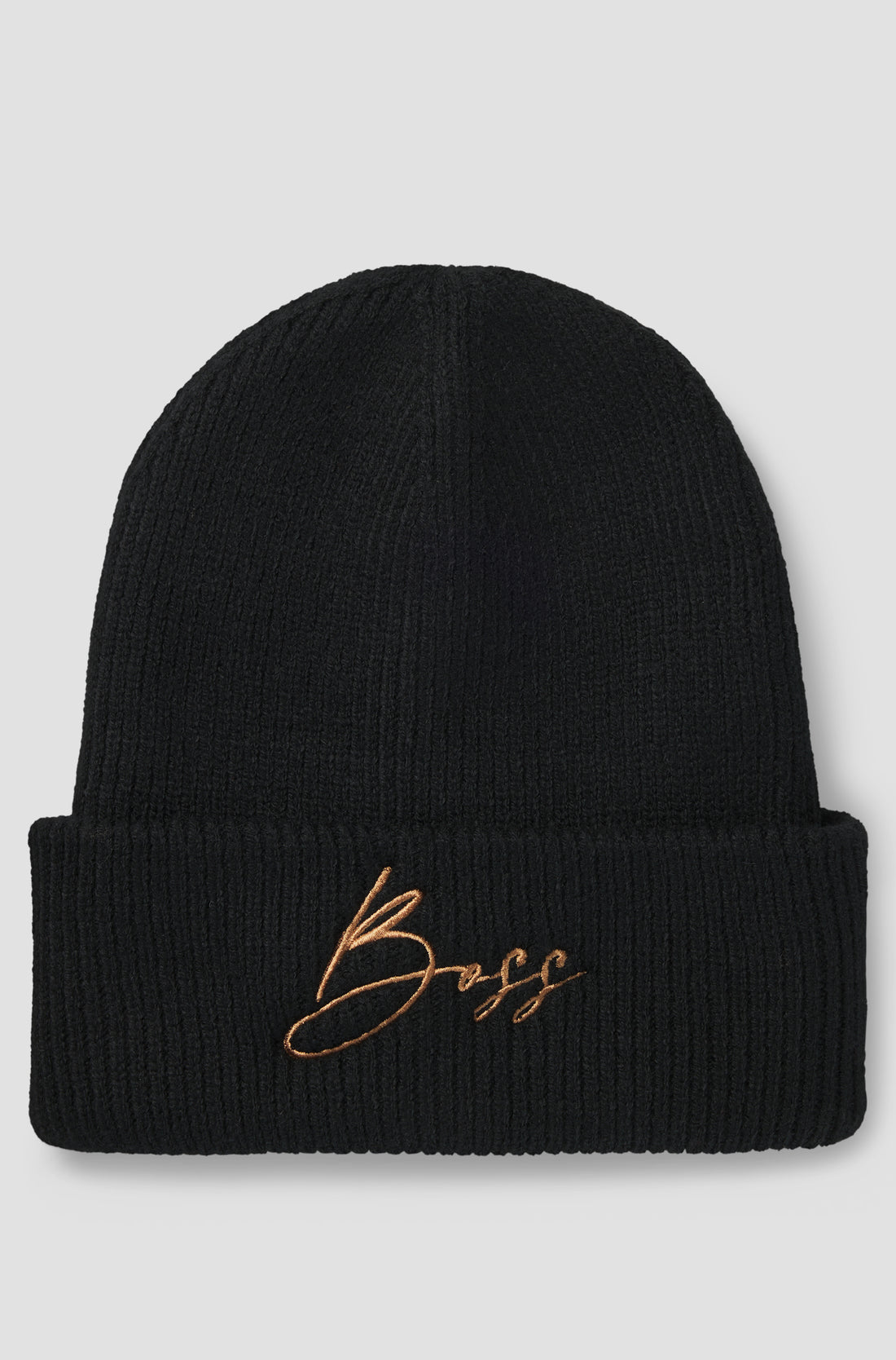 BOSS EQUESTRIAN BEANIE HIGH CUFF BLACK