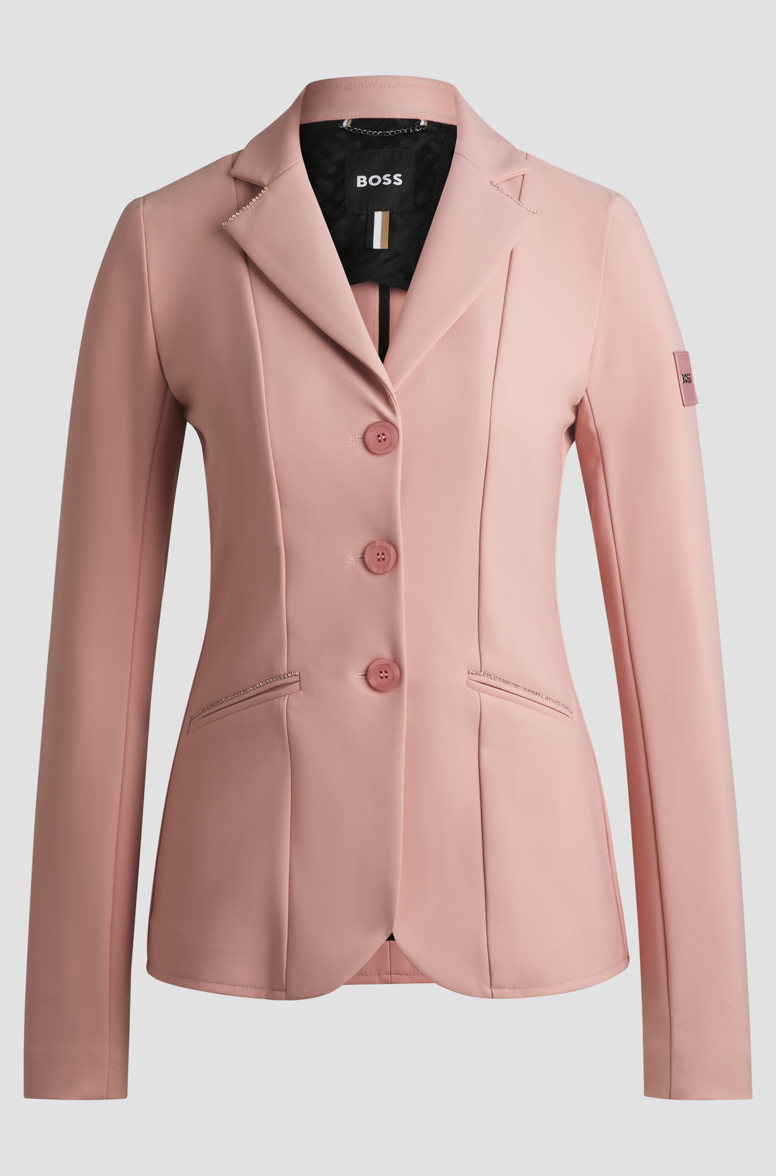 BOSS EQUESTRIAN ANNA SHOW JACKET CRYSTAL ROSE HAZE