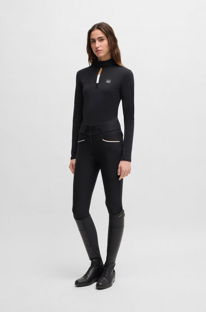 BOSS EQUESTRIAN MINOU TRAINING SHIRT BLACK