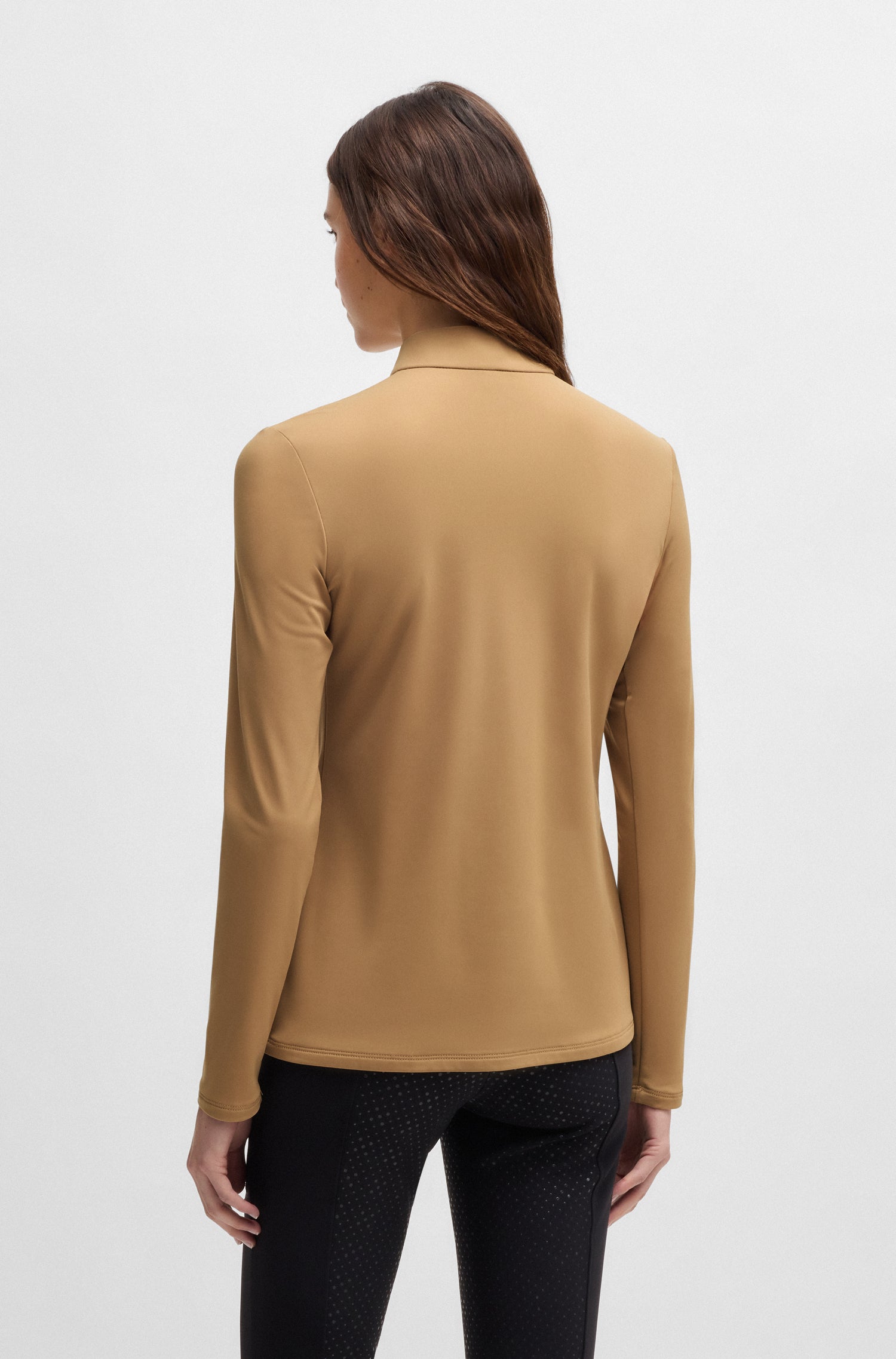 BOSS EQUESTRIAN MINOU TRAINING SHIRT CAMEL