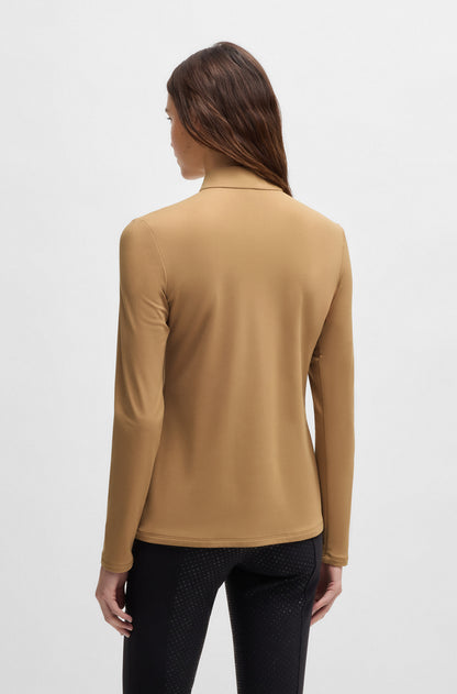 BOSS EQUESTRIAN MINOU TRAINING SHIRT CAMEL