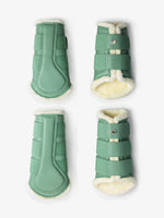 PS OF Sweden SS23 Sage Green Faux Boots