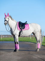PS OF Sweden SS24 Ruffle Pearl Saddle-pad - Bright Magenta
