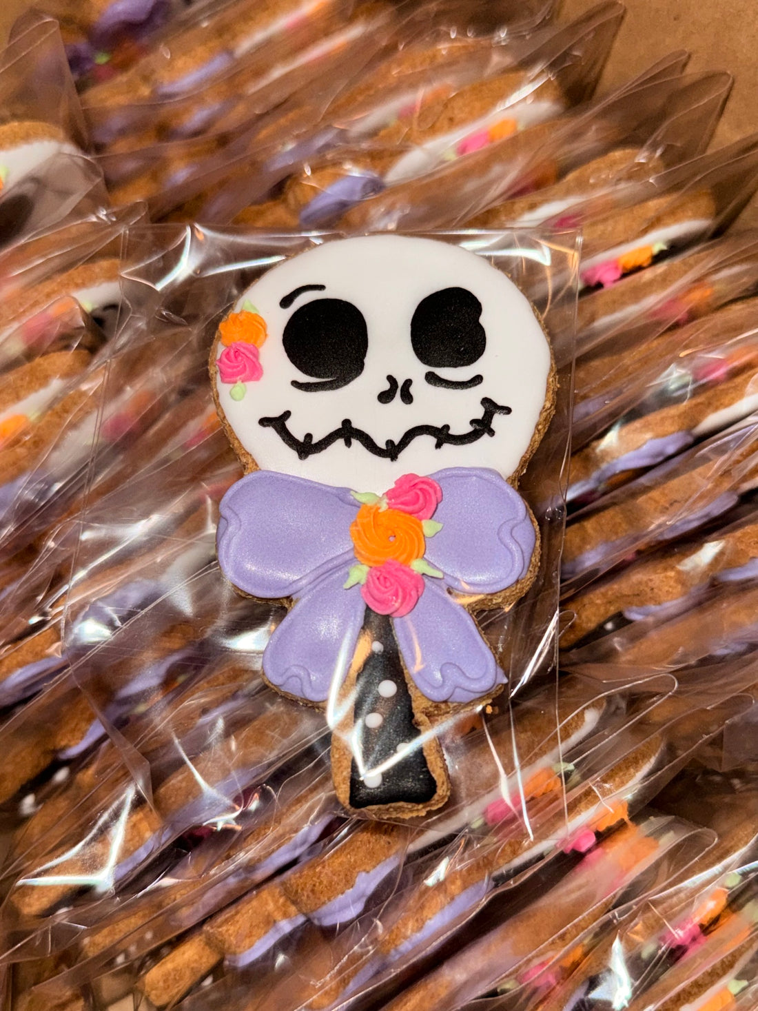Candy Horse Halloween Iced Cookie SKELETON - Limited Edition