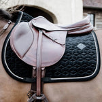Kentucky Horsewear Velvet Dressage Saddle-pad - Black