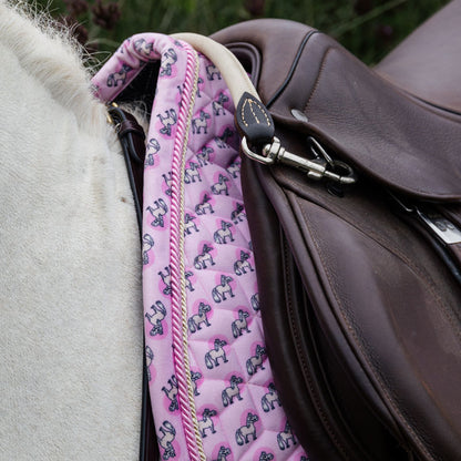 Kentucky Sammy Pink Pony Saddle-pad