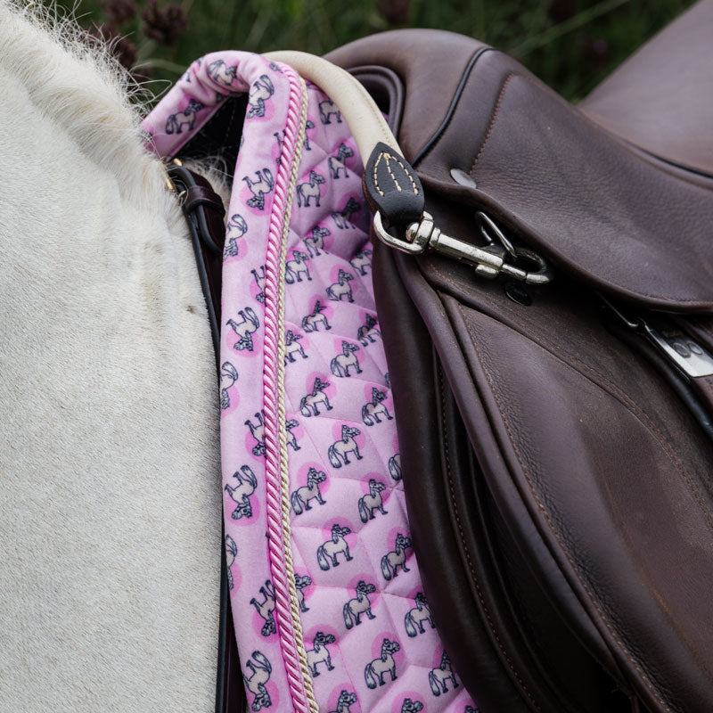 Kentucky Sammy Pink Pony Saddle-pad