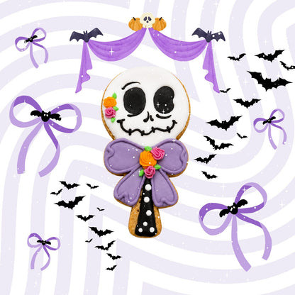 Candy Horse Halloween Iced Cookie SKELETON - Limited Edition