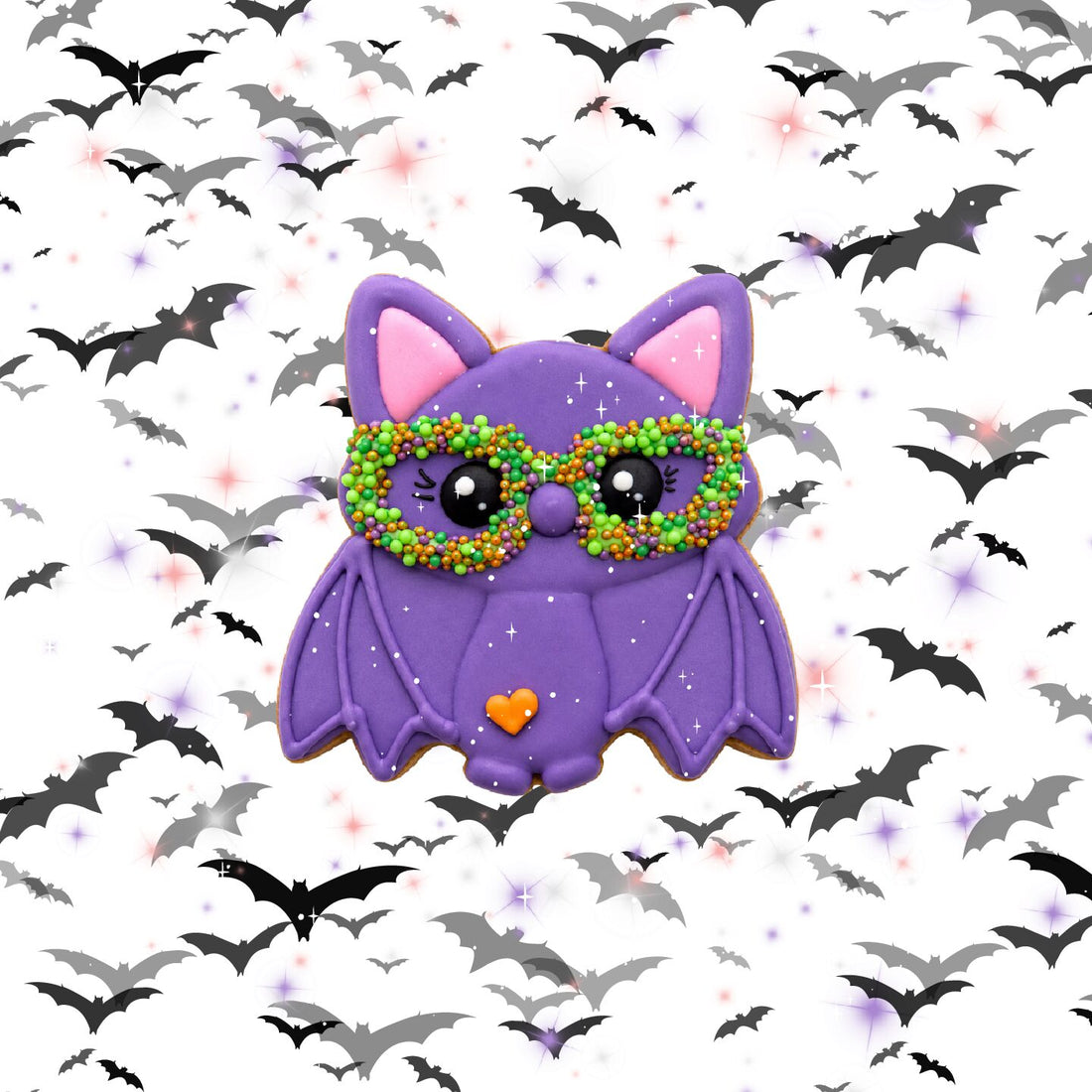 Candy Horse Halloween Iced Cookie BAT - Limited Edition