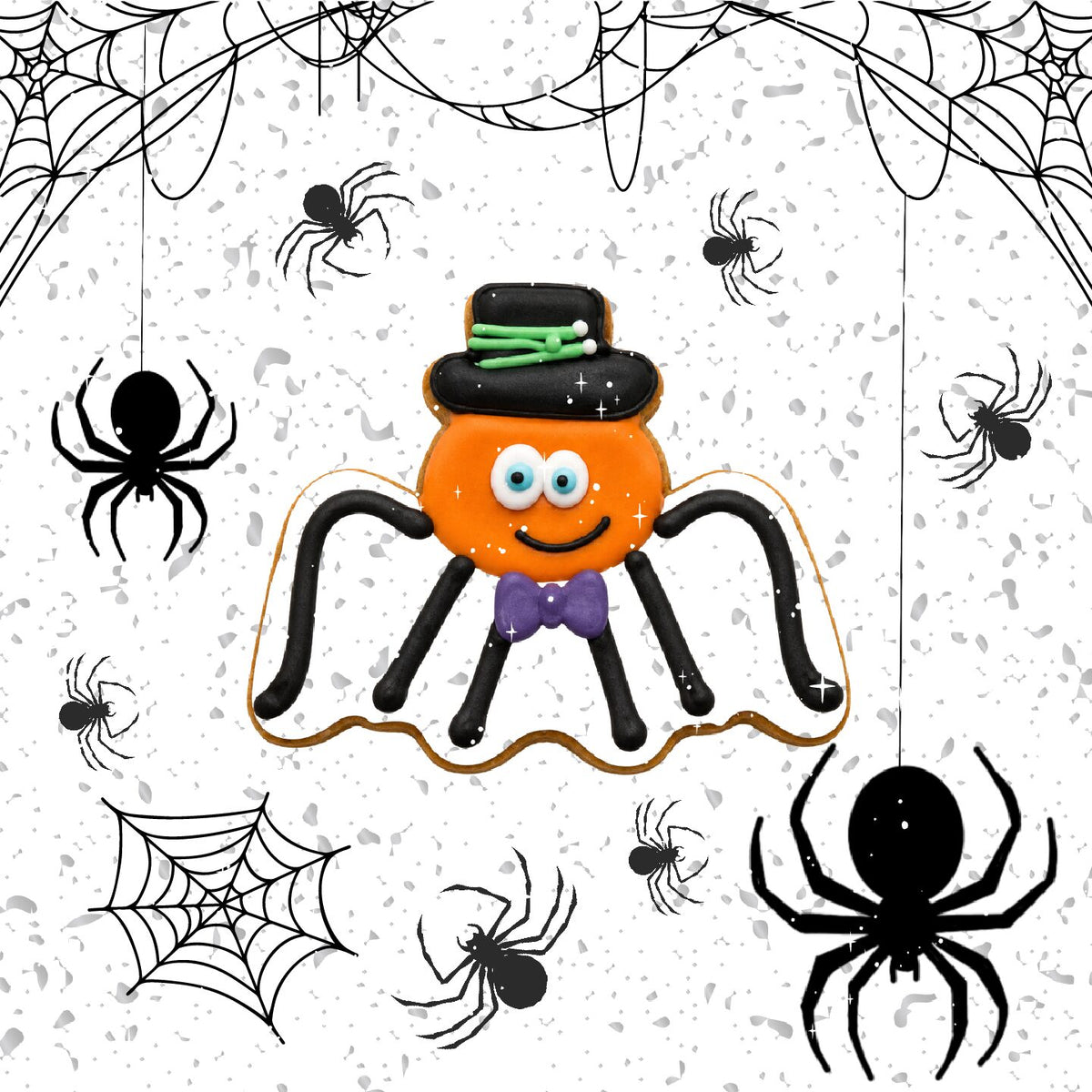 Candy Horse Halloween Iced Cookie SPIDER - Limited Edition