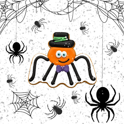 Candy Horse Halloween Iced Cookie SPIDER - Limited Edition