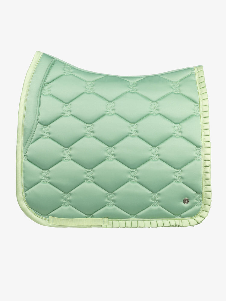 PS OF Sweden Sage Green SS23 Ruffle Saddle-pad
