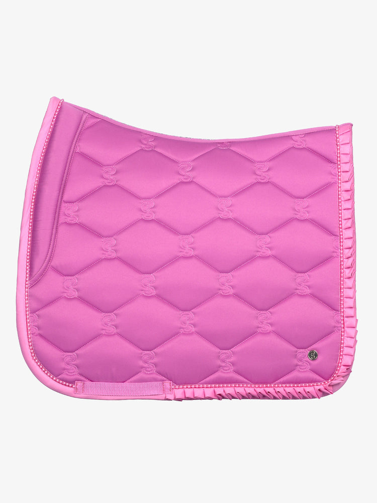 PS OF Sweden SS24 Ruffle Pearl Saddle-pad - Bright Magenta