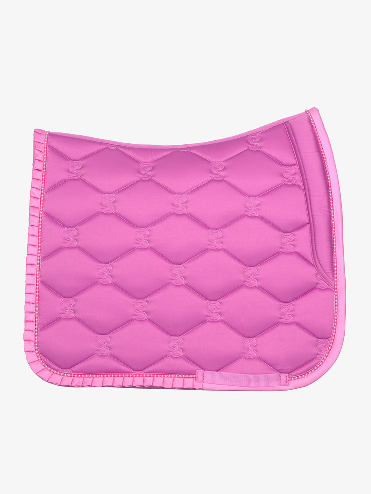 PS OF Sweden SS24 Ruffle Pearl Saddle-pad - Bright Magenta