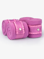 PS OF Sweden SS24 Ruffle Pearl Bandages - Bright Magenta
