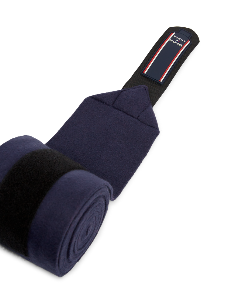 Tommy Hilfiger Equestrian Global Fleece Bandages - Desert Sky