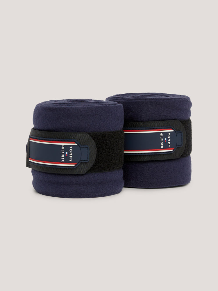 Tommy Hilfiger Equestrian Global Fleece Bandages - Desert Sky