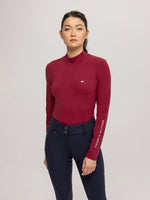 Tommy Hilfiger Equestrian High Neck Base-Layer - Rouge