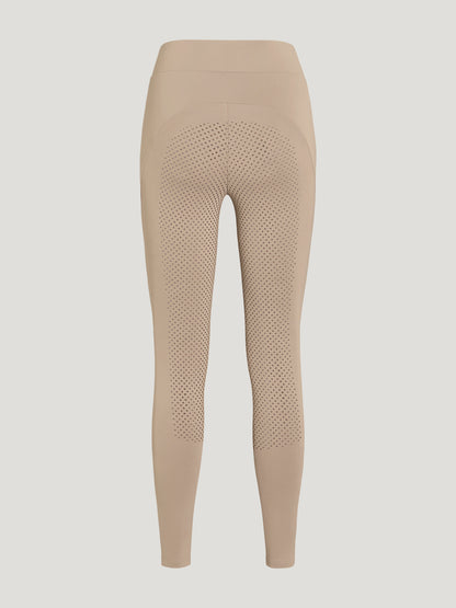 Tommy Hilfiger Equestrian Elmira All-Year Full Grip Leggings  BEIGE