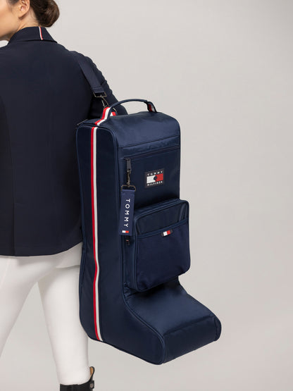 Tommy Hilfiger Equestrian Buffalo Boot Bag - Desert Sky