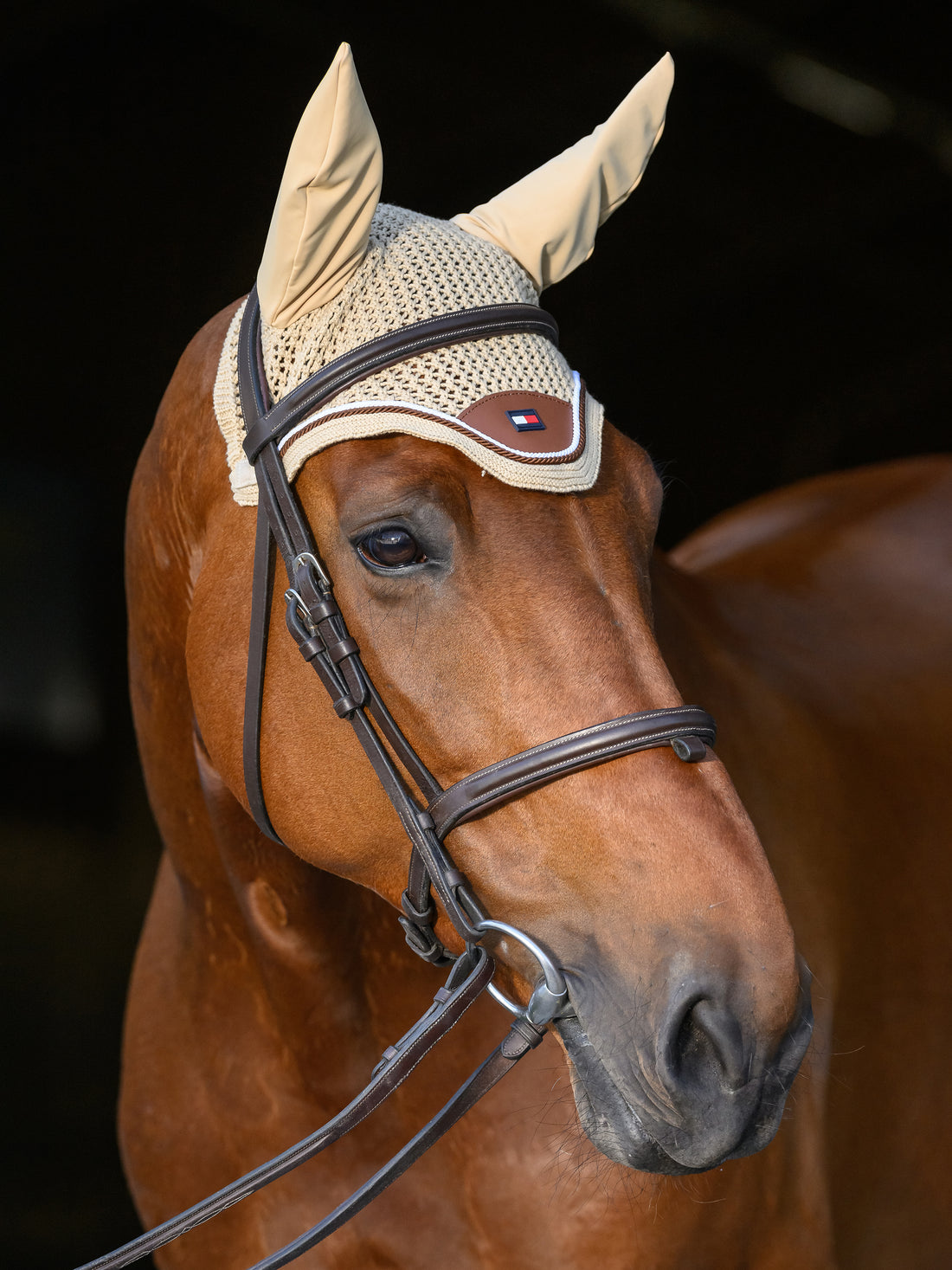 Tommy Hilfiger Equestrian Princeton Fly Hood - BEIGE