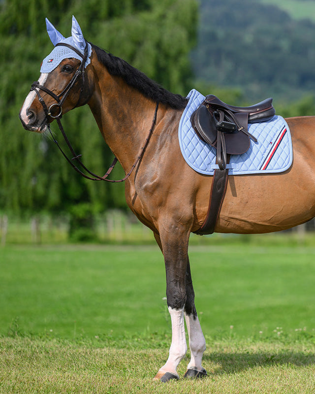 Tommy Hilfiger Equestrian Stanford Jumping Saddlepad SWEET BLUE