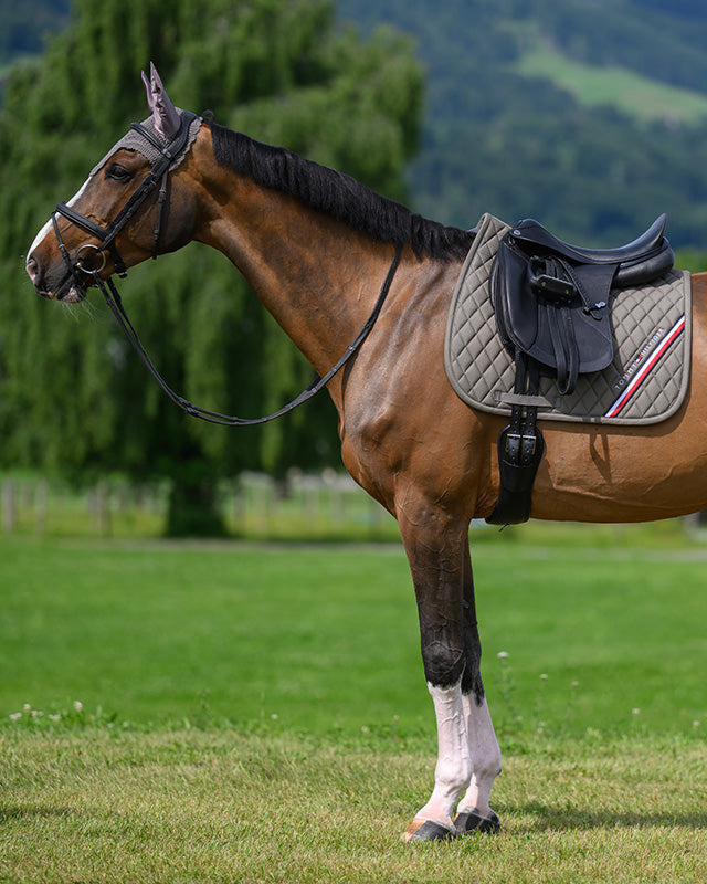 Tommy Hilfiger Equestrian Stanford Dressage Saddlepad ASH