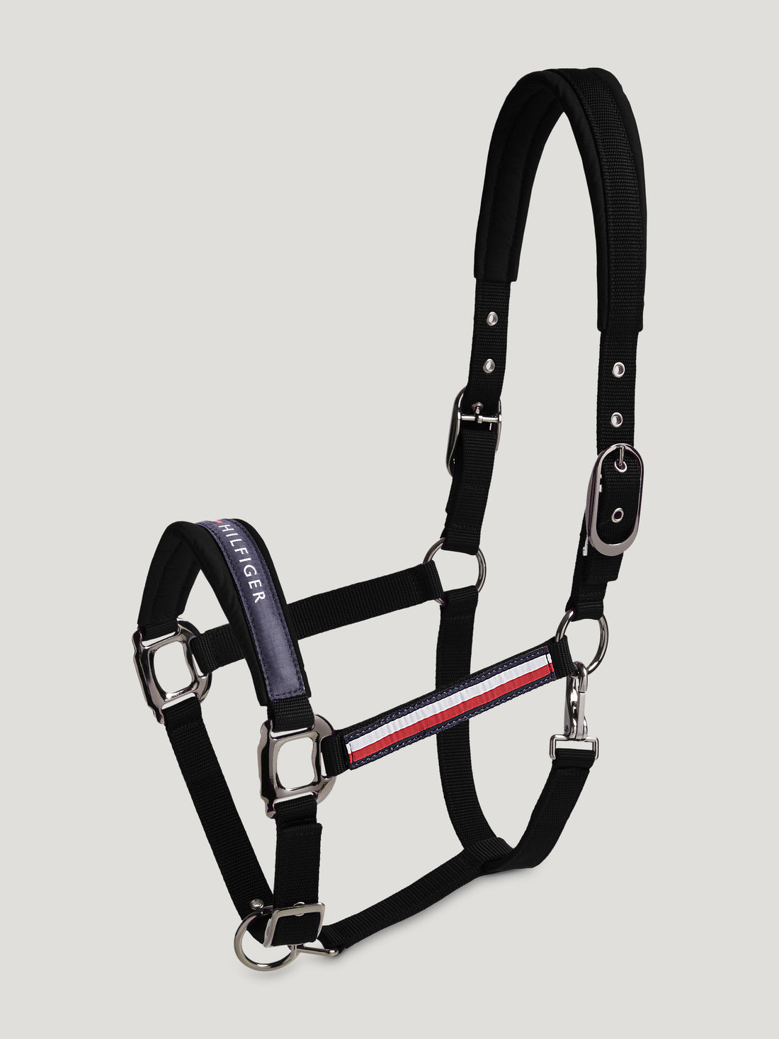 Tommy Hilfiger Equestrian Yale Set Halter Rope BLACK