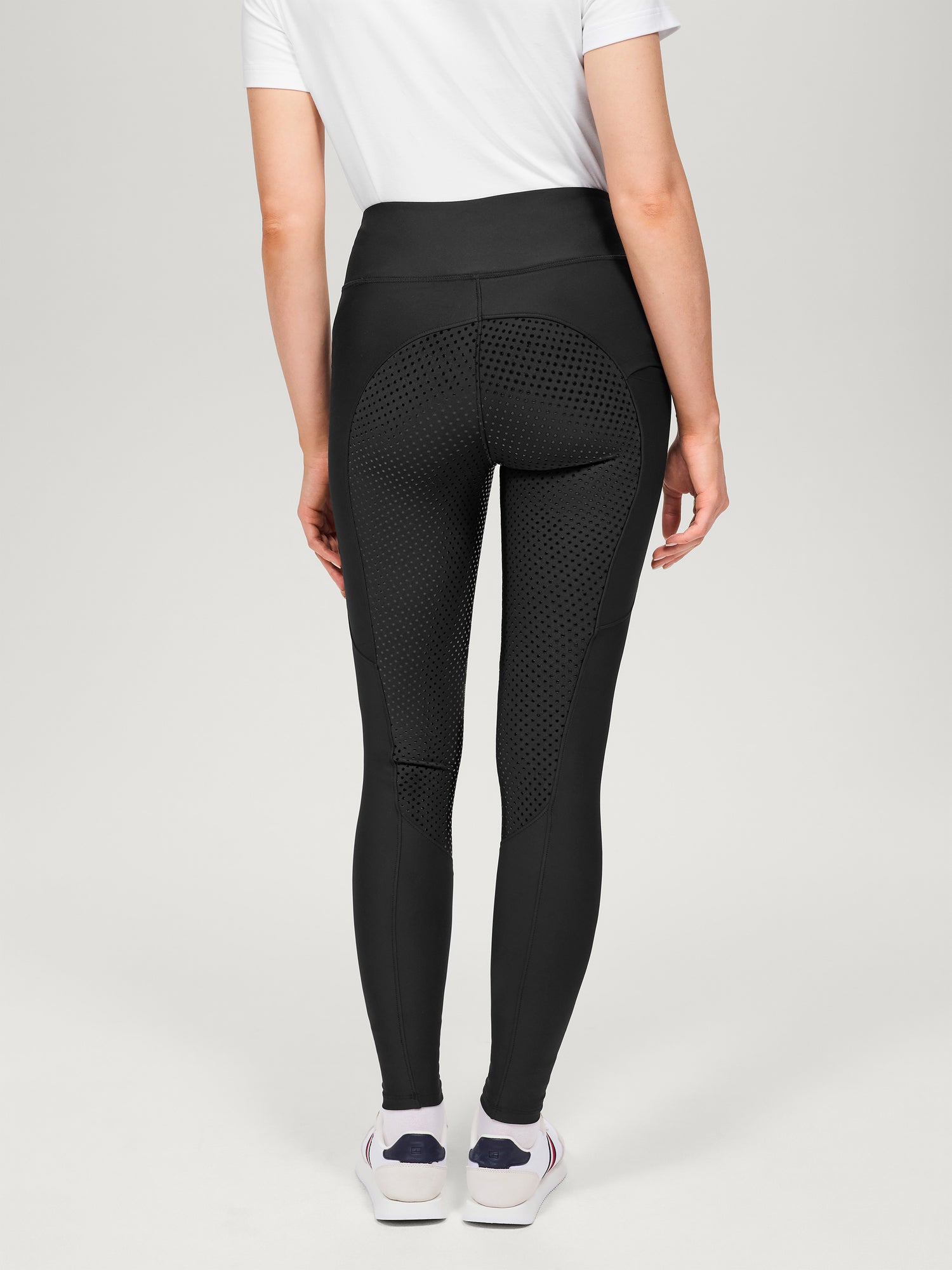 Tommy Hilfiger Equestrian Devon Riding Leggings BLACK
