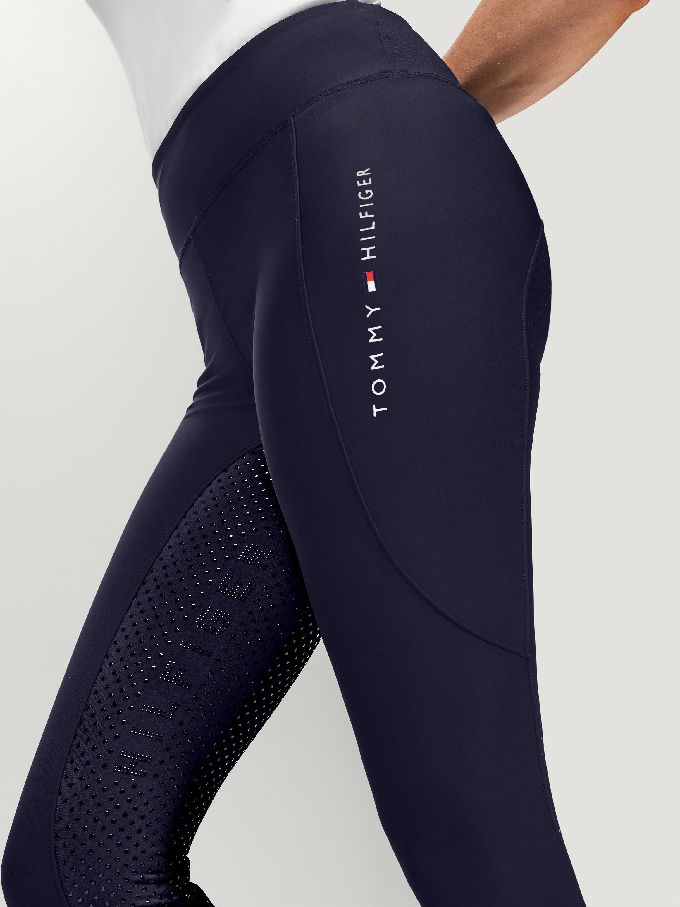 Tommy Hilfiger Equestrian Devon Riding Leggings DESERT SKY