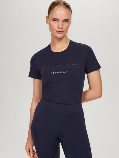 Tommy Hilfiger Belmont Rhinestone T-Shirt DESERT SKY