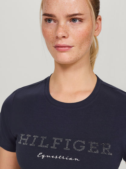 Tommy Hilfiger Belmont Rhinestone T-Shirt DESERT SKY