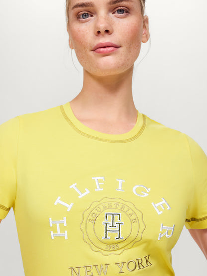 Tommy Hilfiger Newport Graphic T-Shirt CITRON ELLA